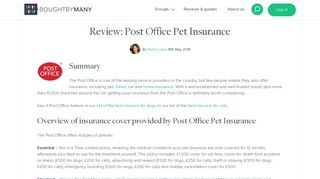 Review: Post Office Pet Insurance - Bought By Many