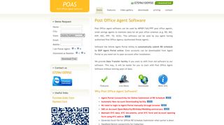Post Office Agent Software with post agent portal login cbs utility