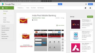 India Post Mobile Banking - Apps on Google Play