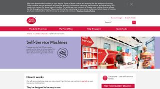 Self Service Kiosks | Post Office