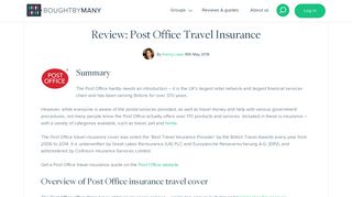 Review: Post Office Travel Insurance - Bought By Many