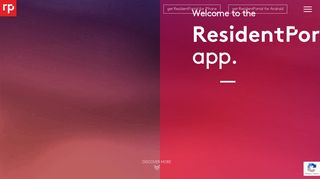 Welcome to the Resident Portal App