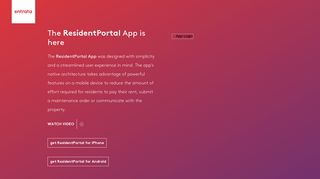 Resident Portal App - Entrata