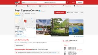 Post Tysons Corner - 21 Photos & 24 Reviews - Apartments - 1526 ...
