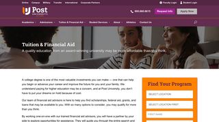Financial Aid | Post University