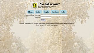 login - PostaGram - Send Real Paper Postcards from any device