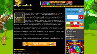 New Neogames Postcode Scratch Site Launched - Playscratchcards ...