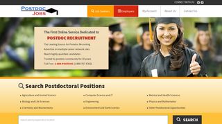 Postdoc Jobs.com - Search 100s postdoctoral positions worldwide!