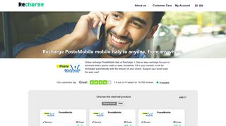 Mobile recharge PosteMobile Italy :) | Fast and easy recharges from ...