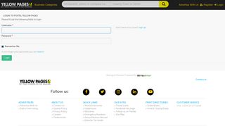 Login to Postel Yellow Pages - Yellow Pages Kenya