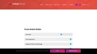 Poste Mobile Wallet : Mobey Forum