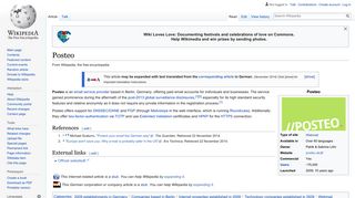 Posteo - Wikipedia
