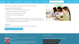 Free Classroom Accounts for Schools | PosterMyWall