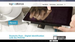 Deutsche Post – Digital identification with the POSTID - Login Alliance