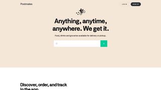 Postmates: Food Delivery, Groceries, Alcohol - Anything from ...
