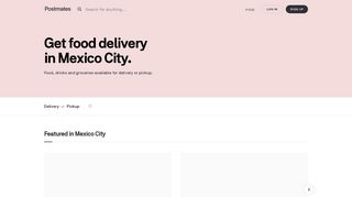 Food Delivery in Mexico City from Restaurants Near You • Postmates