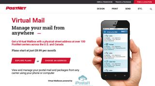 Virtual Mail - PostNet