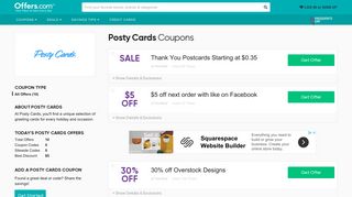 Posty Cards Coupons & Promo Codes 2019: 30% off