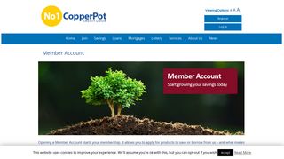 Member Account | No1 CopperPot Credit Union | Number One Police ...