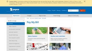 Pay My Bill | Pepco - An Exelon Company