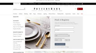 Find a Registry | Pottery Barn