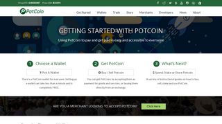 PotCoin - Getting Started - PotCoin.com