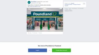 Poundland - Shop online or in-store for amazing value... | Facebook