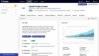 Upskill People Limited - Company Profile - Endole