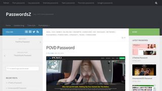 POVD Password | PasswordsZ