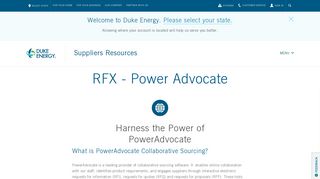 RFX PowerAdvocate - Duke Energy