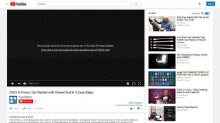 D365 In Focus: Get Started with PowerChat In 5 Easy Steps - YouTube