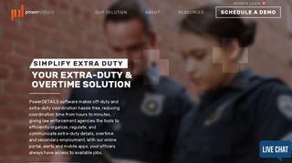 PowerDETAILS | Extra-Duty and Off-Duty Coordination Software