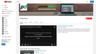 Power Diary - YouTube