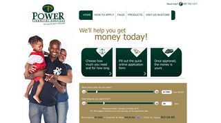 Power Loans - Fast and Secure Pay Day Loans - HOME