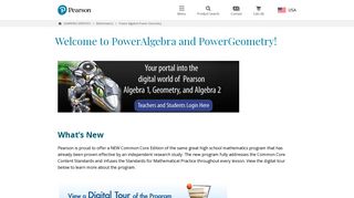 Power Algebra Power Geometry - Math Curriculums and Textbooks ...