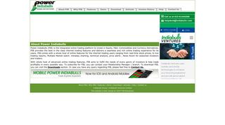Power Indiabulls | Online Trading | Internet Trading | Live Stock Quotes