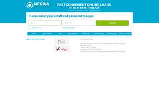 Login - Online Cash Loans