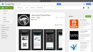 Bunnings PowerPass – Apps on Google Play