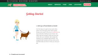 Get Started | Waggy Walkys Pet Care | Northern Virginia, Maryland ...