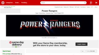 Power Rangers : Target