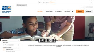Power Readers | Northern Santa Barbara County United Way