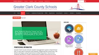 PowerSchool Information – Greater Clark County Schools