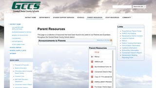 Parent Resources - Grants/Cibola County Schools