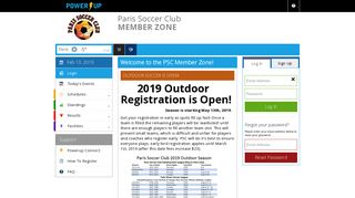 Paris Soccer Club Registration - PSC Online Registration -- by ...