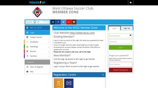 West Ottawa Soccer Club Registration - WOSC Online Registration ...