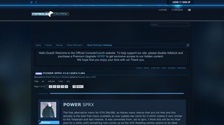PS3 - POWER SPRX V1.4.1 [DEX/1.26] | ConsoleCrunch Official Site