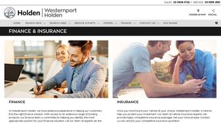 Finance and Insurance for your Holden vehicle at Westernport Holden ...