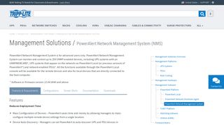 Management Software: PowerAlert Network Management System ...