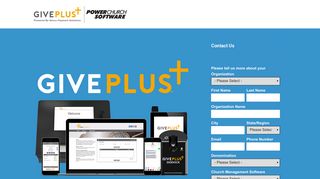 PowerChurch and Electronic Giving - GivePlus
