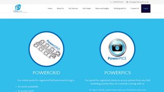 Powerforce | Log In – online portal for field personnel